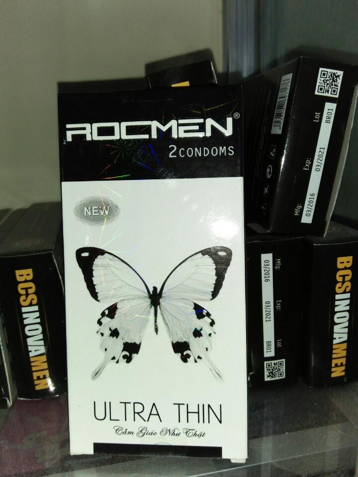 BAO CAO SU ROCMEN ULTRA THIN SIÊU MỎNG HỘP 10 BAO.
