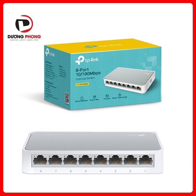Bộ chia mạng Switch 8 port Tp - Link TL-SF1008D
