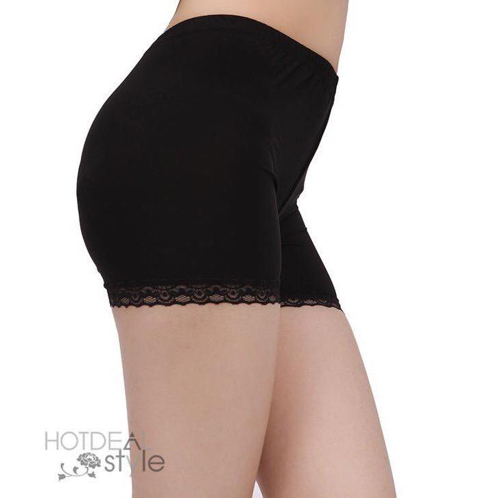 Quần mặc trong váy cotton