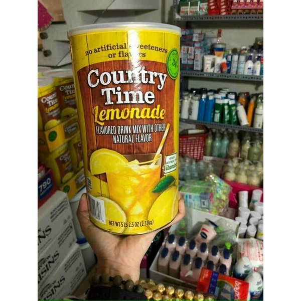 Bột chanh Country Time Lemonade Xuất xứ Mỹ