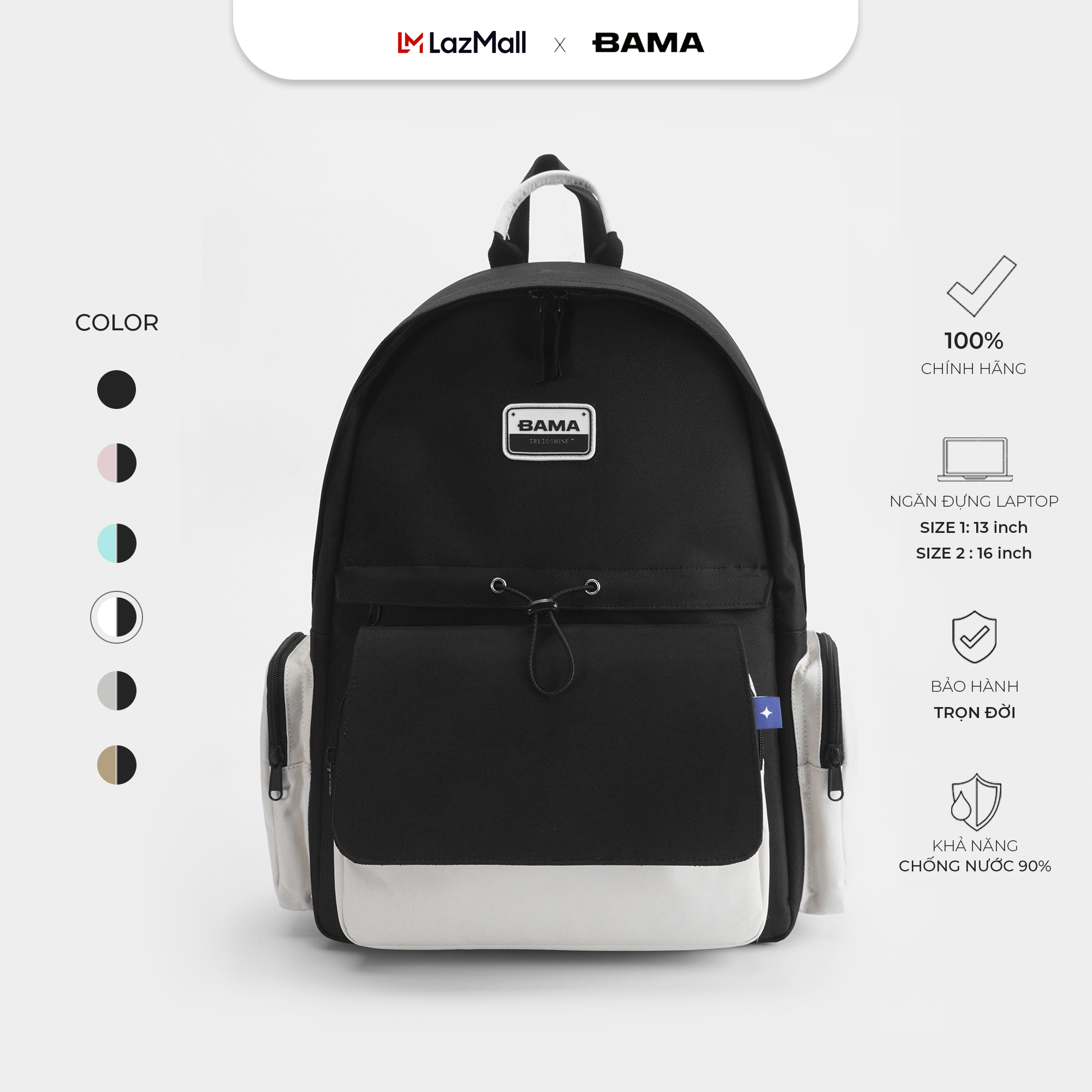 Balo BAMA Simple Backpack 3.0 V.2
