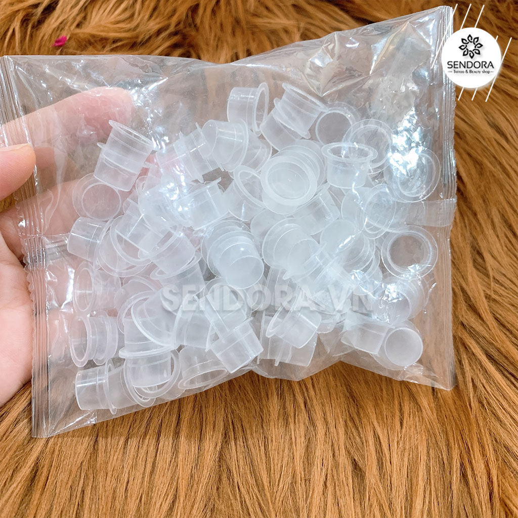 [HCM]Chum nhựa đựng mực phun xăm - Size Lớn