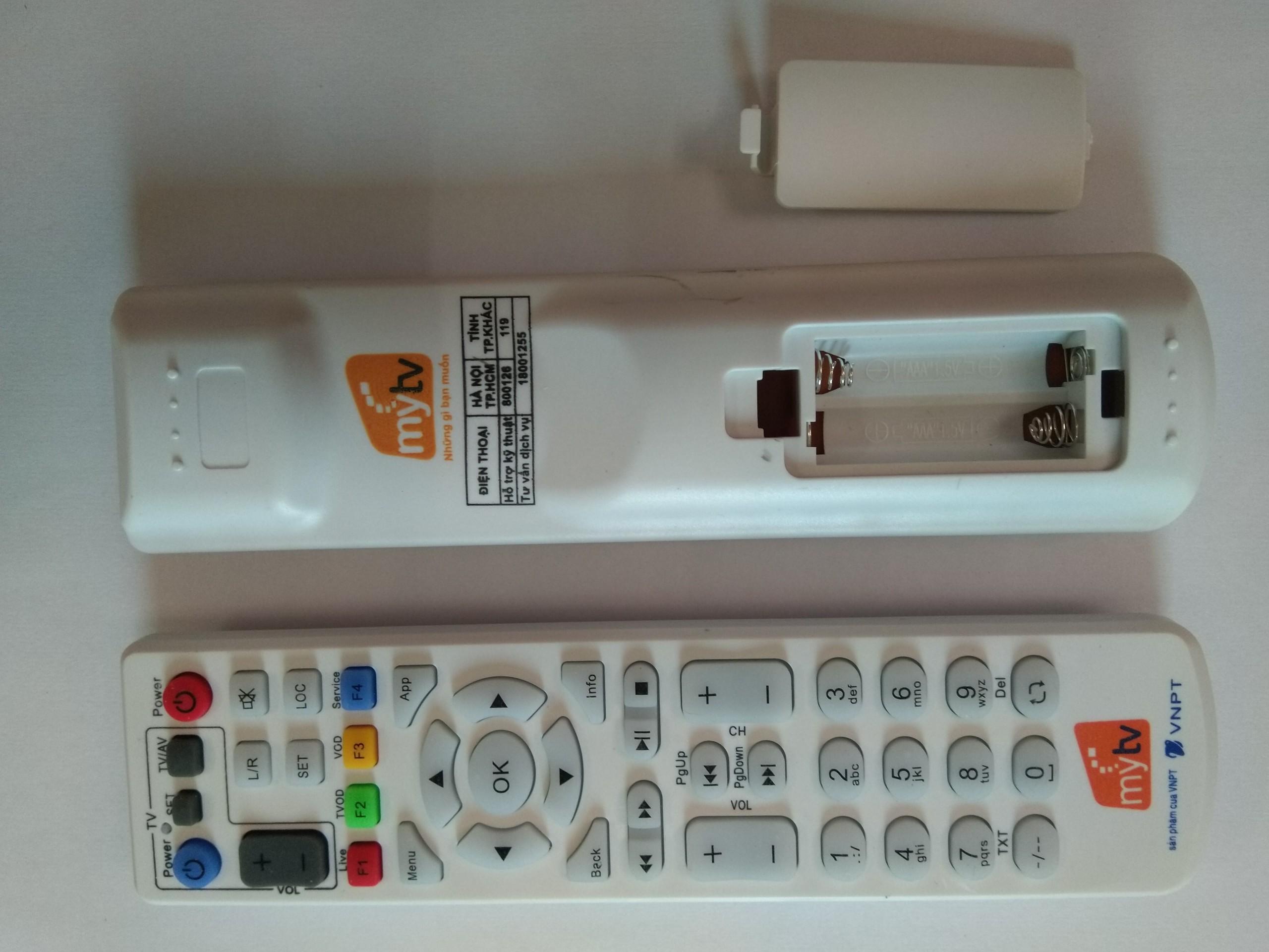 Điều khiển, Remote Mytv VNPT chính hãng