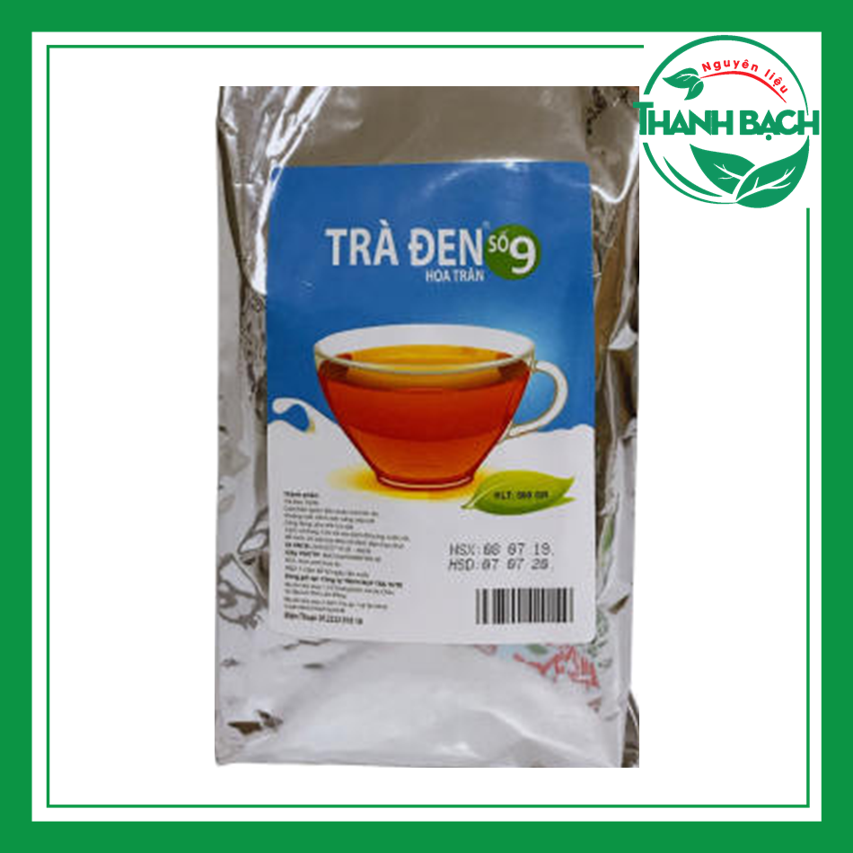 Trà đen số 9 Hoa Trân giấy bạc tem Xanh dương 500gr