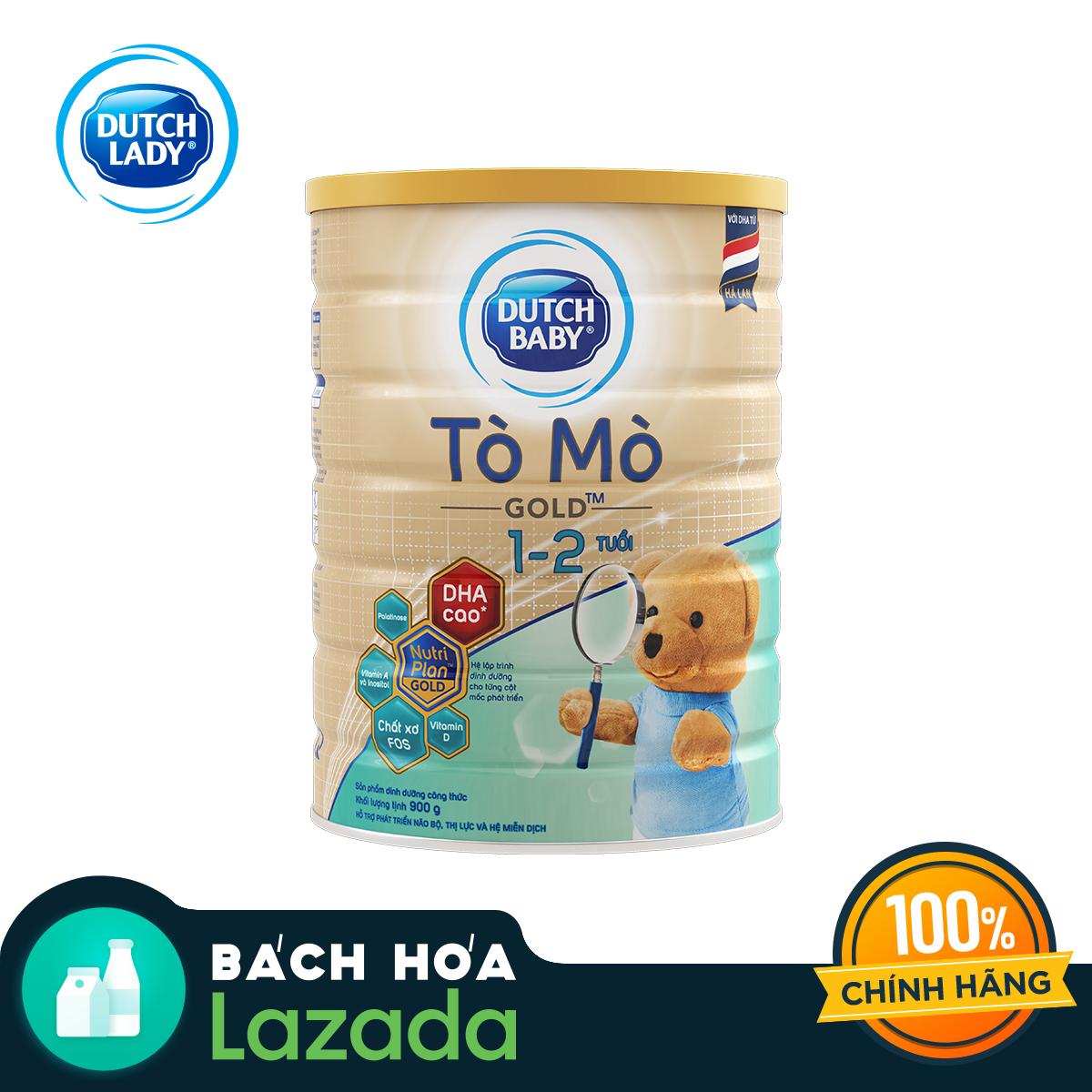 Sữa bột Dutch Baby Tò mò Gold 900 g