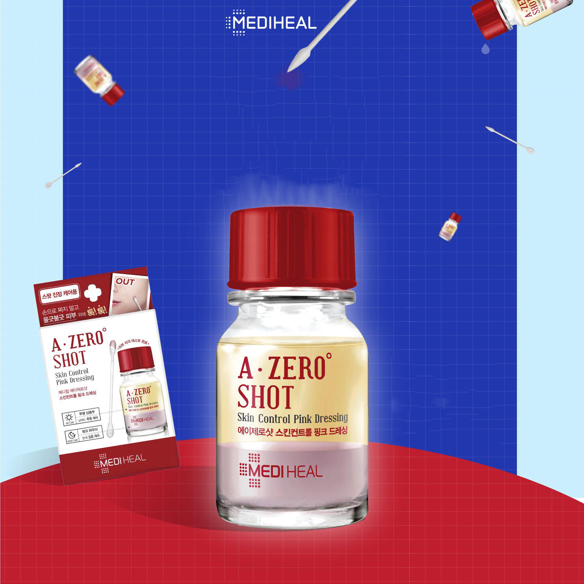 Dung Dch Chm Gim Mn Mediheal A-Zero Shot Skin Control Pink Dressing  Dung Dch Chm Mn Thin Nhin Cho Da Du Hn Hp Thin Du Se u Mn Hiu  Qu - Lazada |