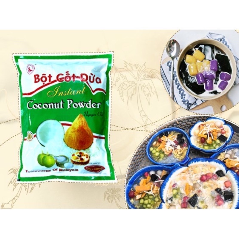 Bột cốt dừa Tuấn Phương gói 50g