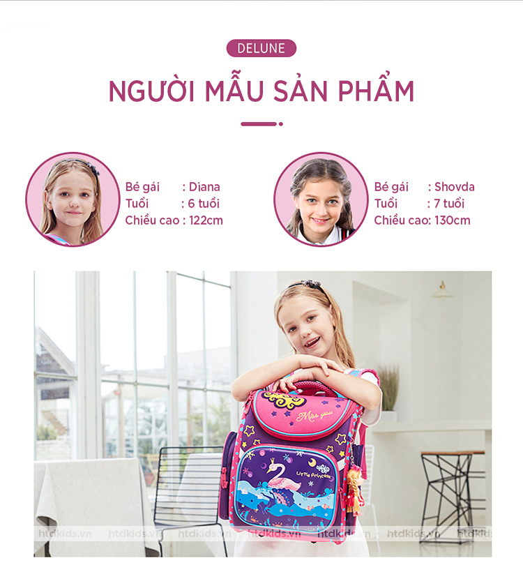 Cặp chống gù cho học sinh tiểu học