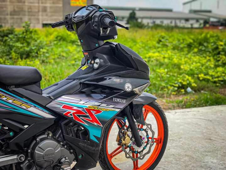 Tem xe exciter 150 RS tặng logo