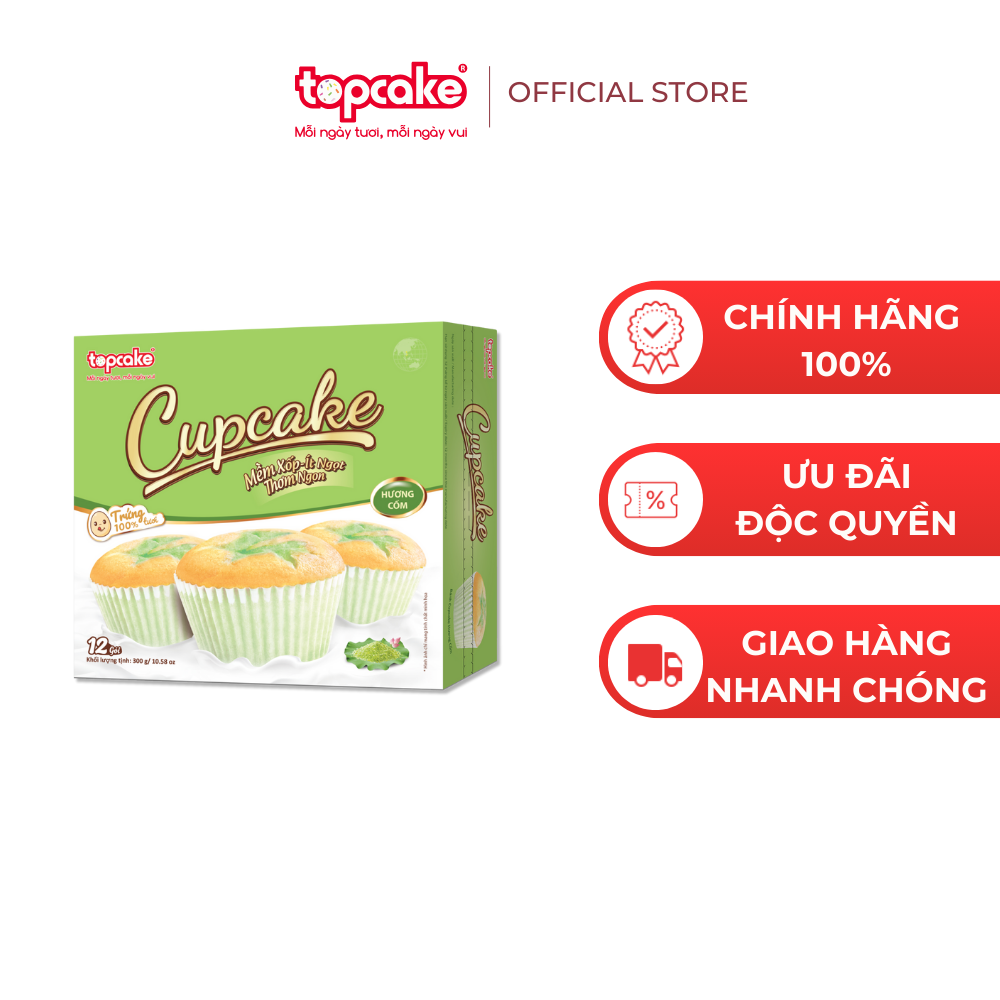Bánh CUPCAKE - Hương cốm