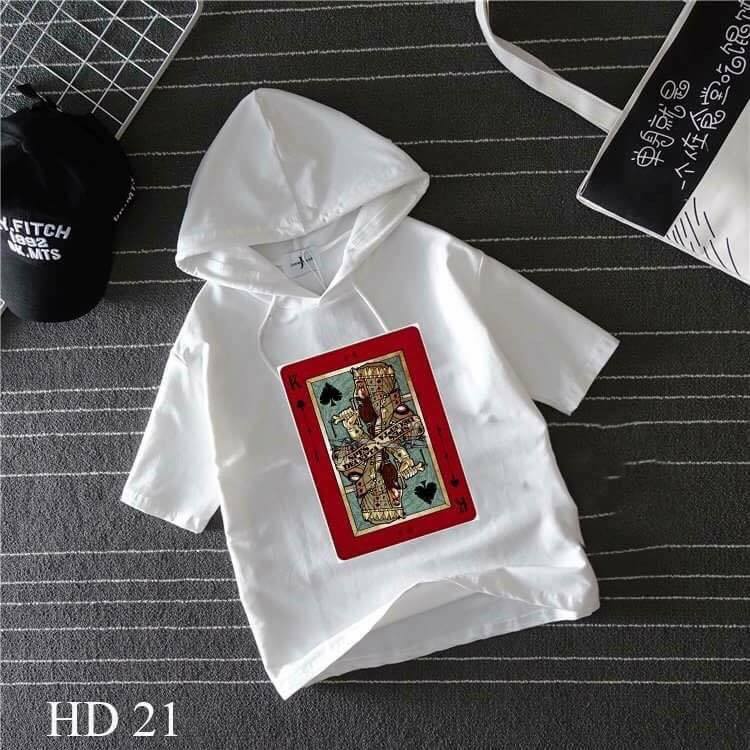 Áo thun tay lửng nam nữ k bích