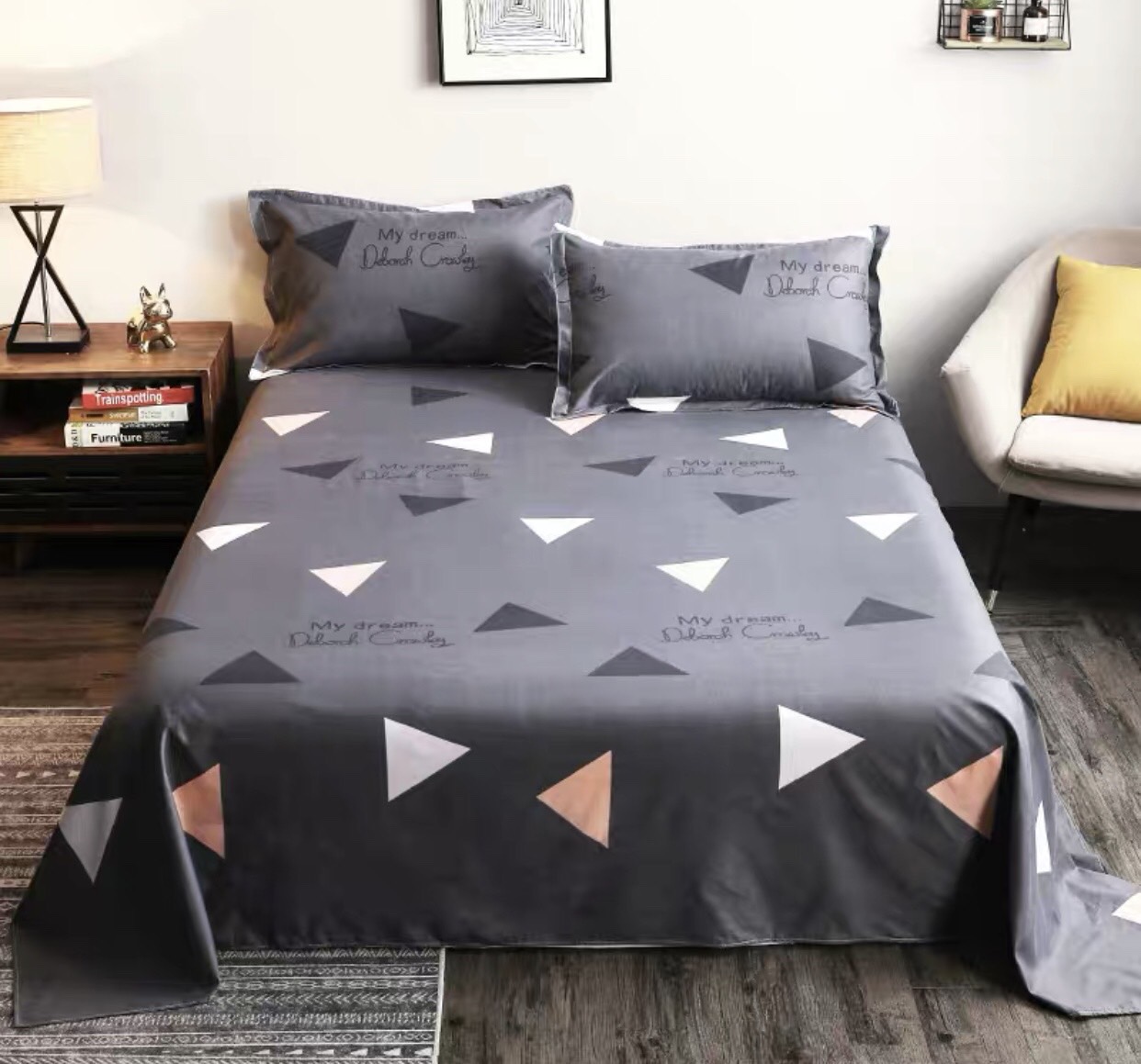 Trọn Bộ 4 Món Cotton Poly Nhập Mẫu MY DREAM DEBORAH CRAWLEY