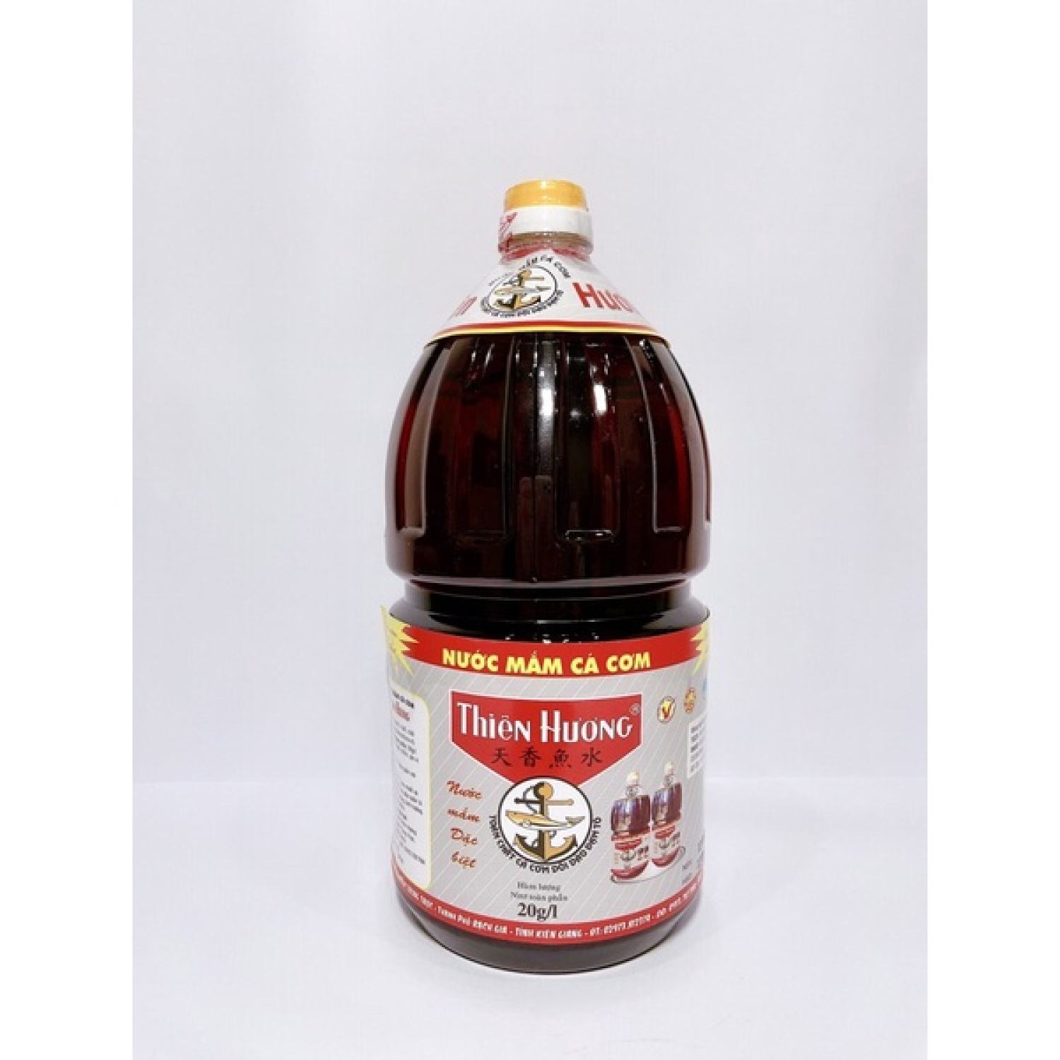 Nước Mắm Cá Cơm Thiên Hương 20N chai 2L