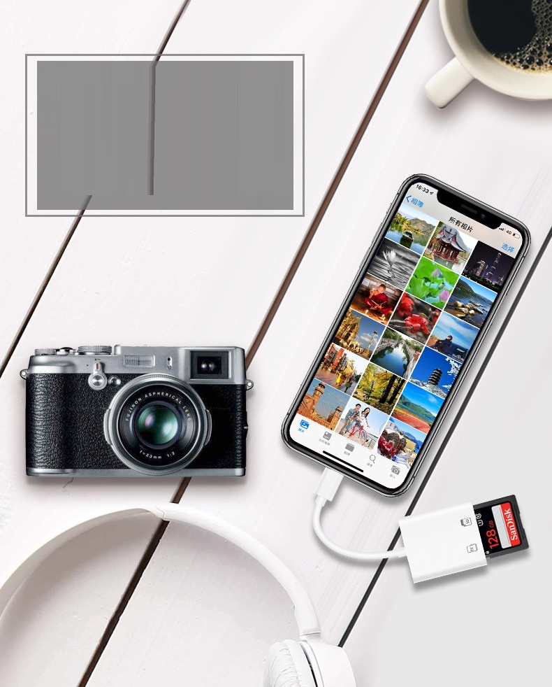 Đầu đọc thẻ nhớ iPhone iPad ( SD / Micro SD )