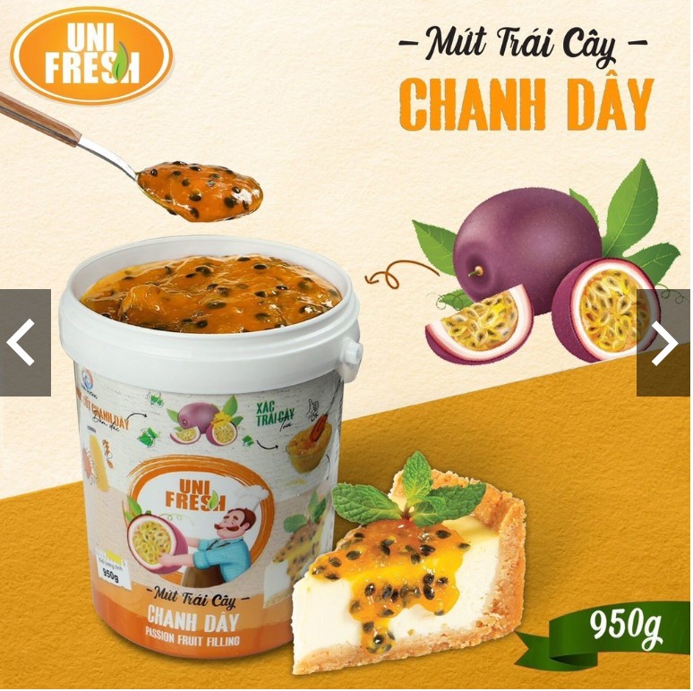 Mứt Trái Cây UNIFRESH nhiều vị 950g