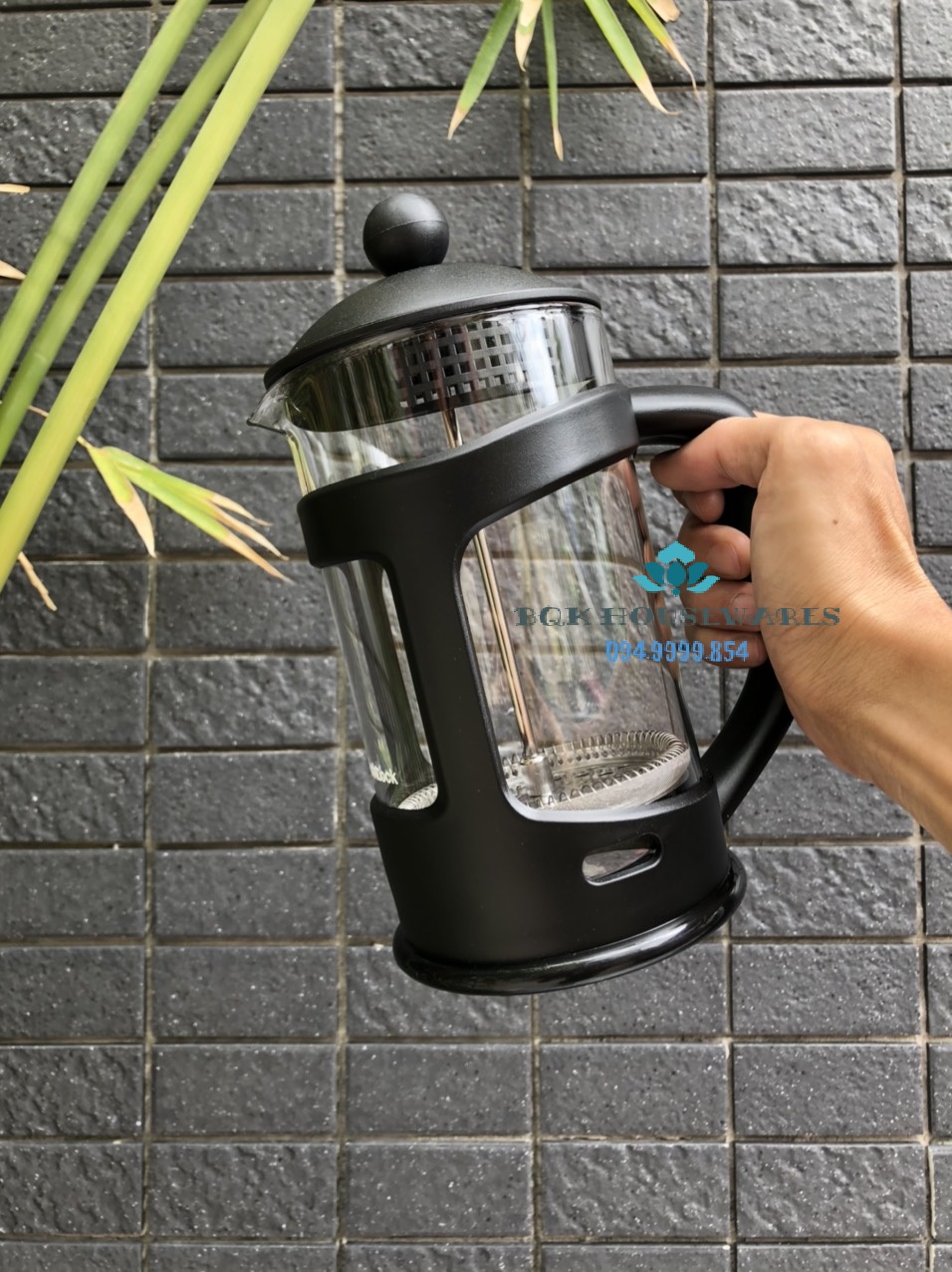 [HCM][ Lock&Lock ] Bình Pha Trà Cafe French Press Lock&Lock 800ml - LLG018 LLG019