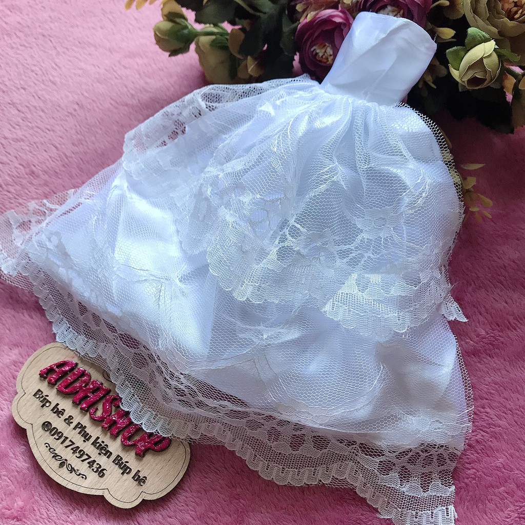 Các mẫu váy dạ hội cúp ngực cho búp bê 30cm