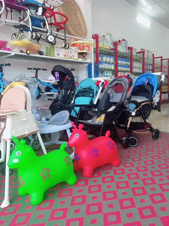 Thú nhún bơm hơi cho bé loại to
