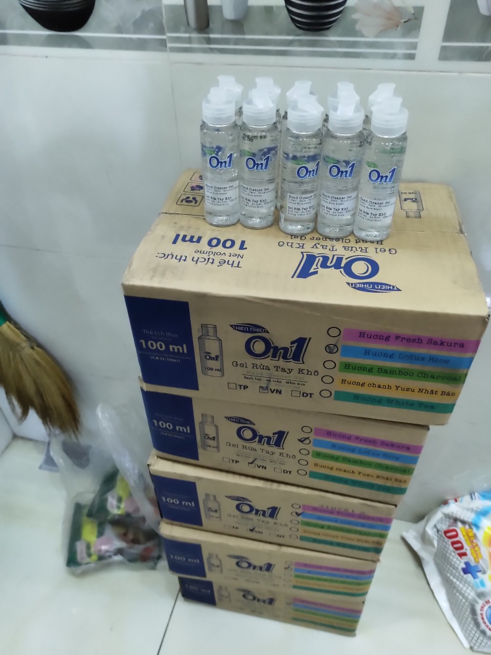 GEL RỬA TAY KHÔ ON1 100ML SẠCH KHUẨN