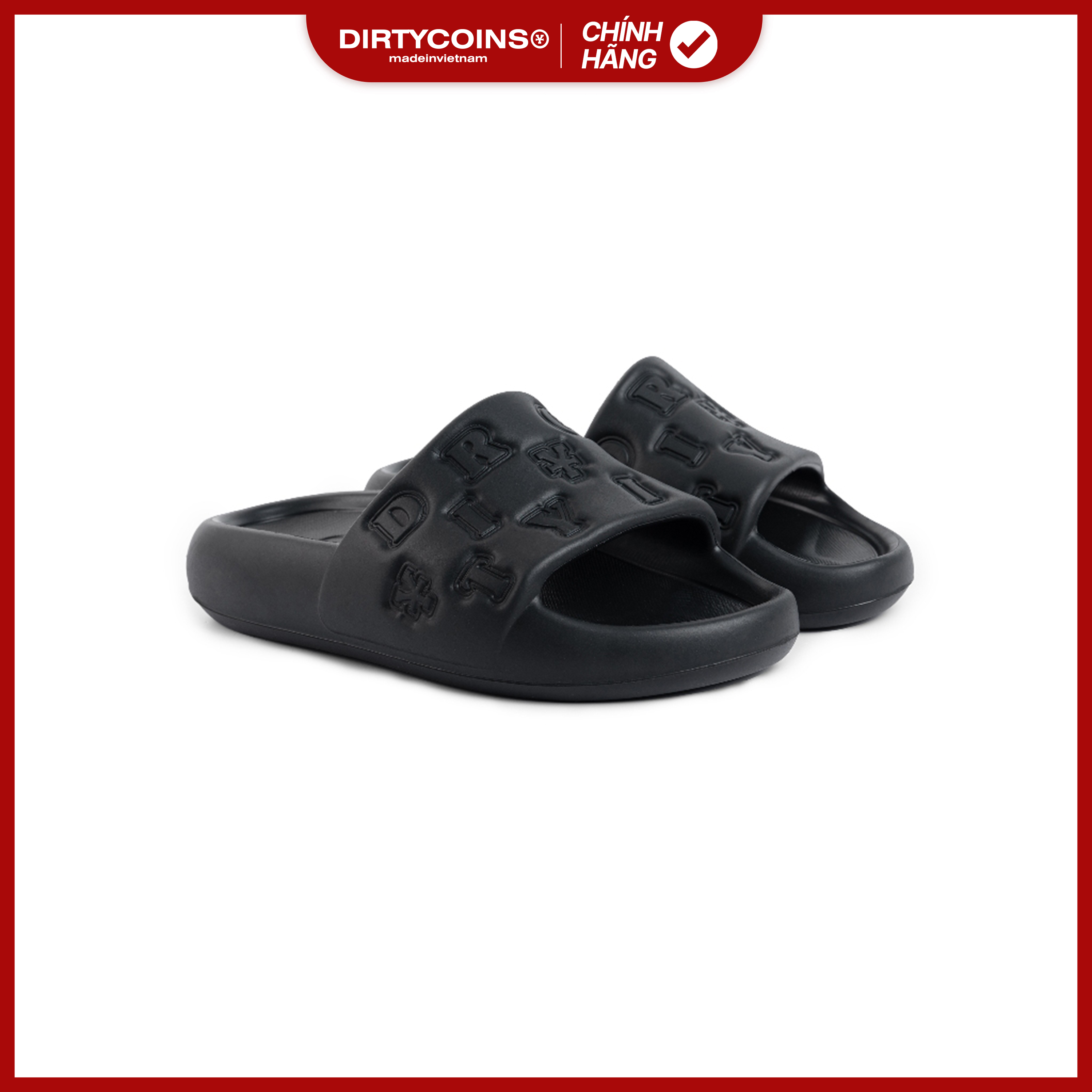 Dép DirtyCoins Embossed Slides