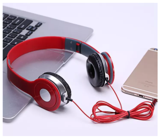 [HCM]Tai nghe chụp tai F20 đỏ ( có thể gấp gọn)