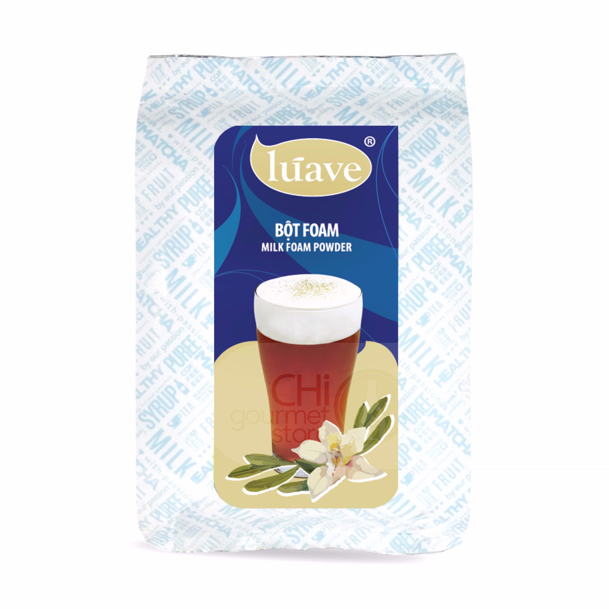 Bột Milk Foam Váng Sữa Kem Mặn Luave Vani Gói 100g Chiết lẻ từ gói 500g