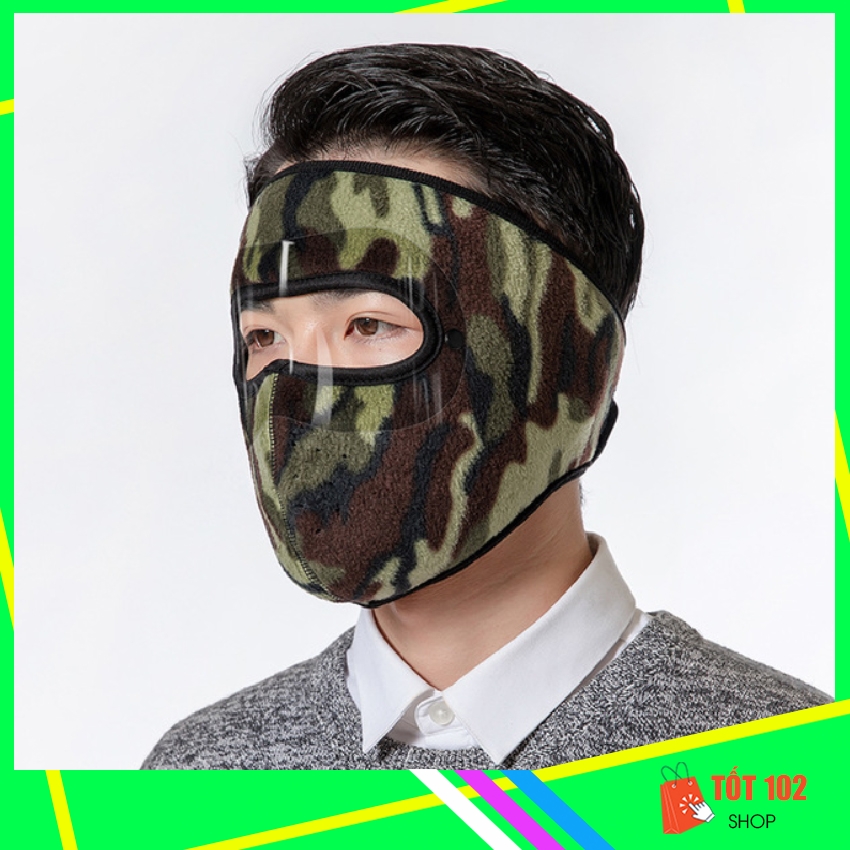 [TP. HCM + HN] Khẩu Trang Ninja Nin Ja Vải Nỉ Nam Nữ Che Kín Mặt Kín Tai Chống Nắng Chống Nóng Chống Bụi KK3 - Khau Trang Ninja Nin Ja Vai Ni Nam Nu Che Kin Mat Kin Tai Chong Nang Chong Nong Chong Bui - SHOP TỐT 102