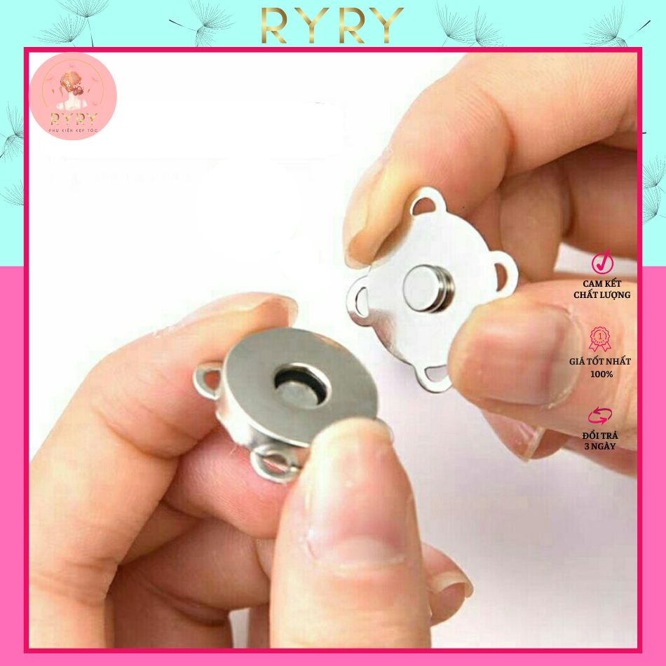 18mm Sewn Magnetic Snap Button
