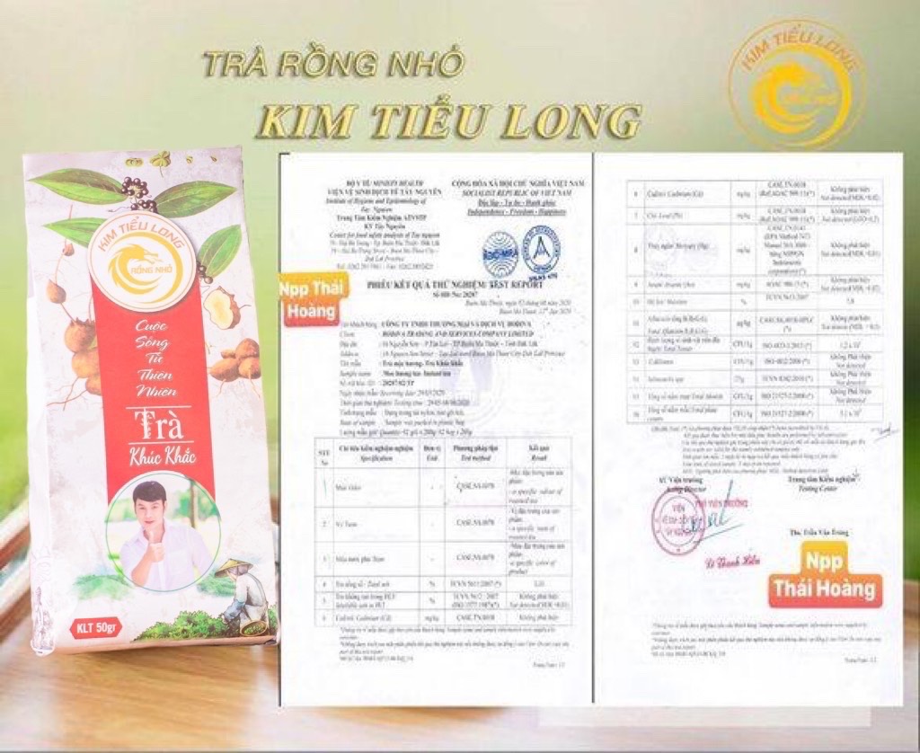 2 peu long dragon tea materials