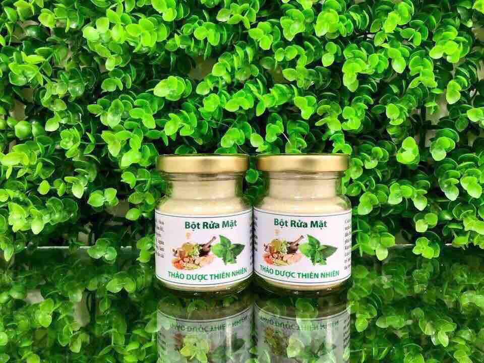 Bột rửa mặt sạch dầu