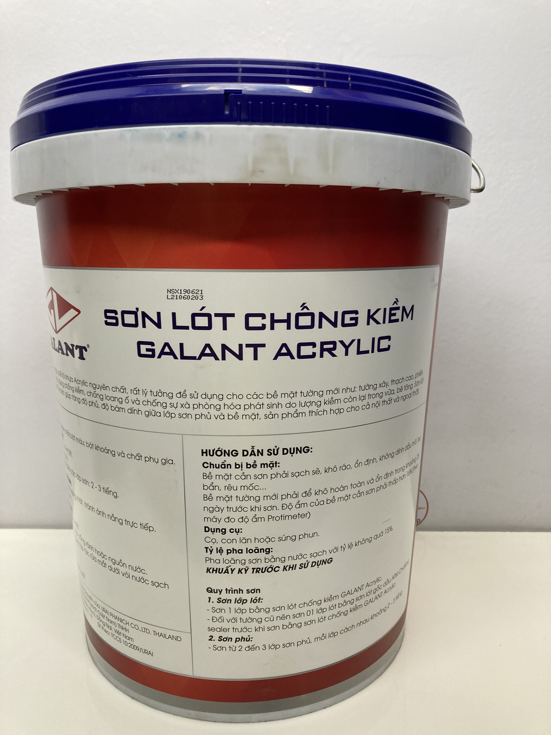 Sơn lót chống kiềm Galant 17.5L
