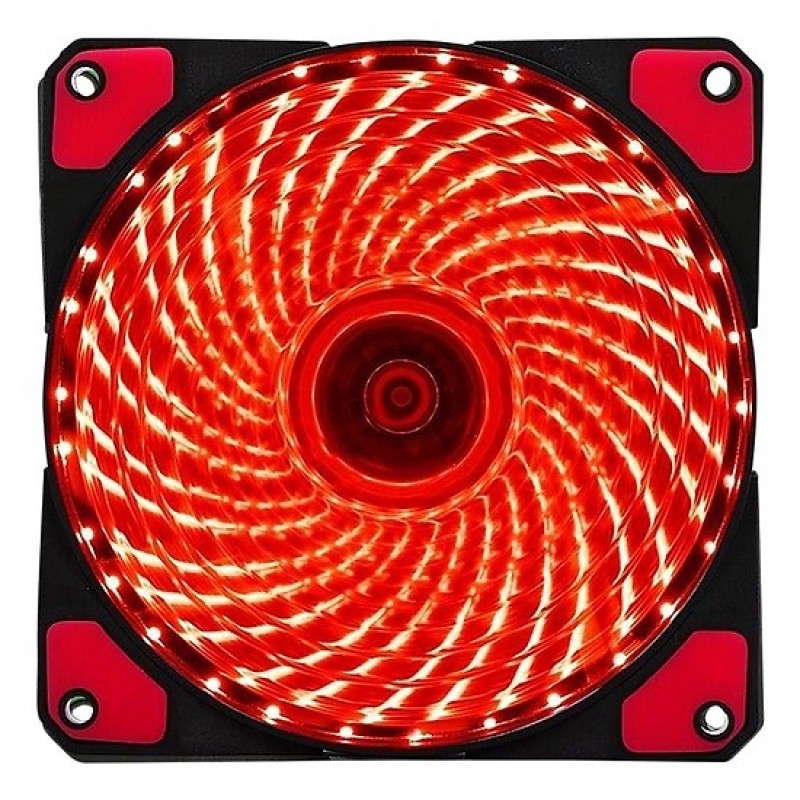 Bảng giá Fan case 12cm electrome 33 led red sản phẩm tốt chất lượng cao cam kết như hình độ bền cao Phong Vũ