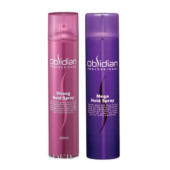 Gôm Obsidian Mega Hold Pray tạo kiểu tóc Hàn Quốc 300ml