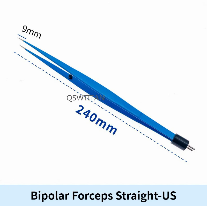 Electro phẫu thuật tái sử dụng chúng tôi Electro cách điện lưỡng cực forceps nhíp dụng cụ phẫu thuật