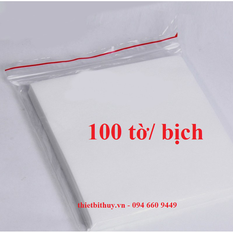[HCM]Giấy lọc tinh heo dạng vuông