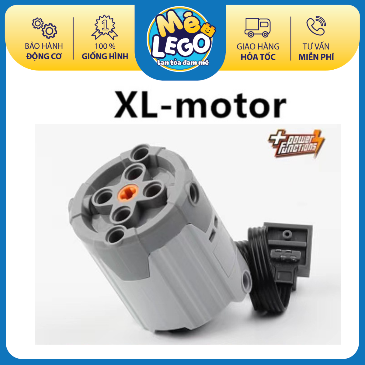 (Size XL) Động cơ cho bộ đồ chơi lắp ráp mô hình 9686