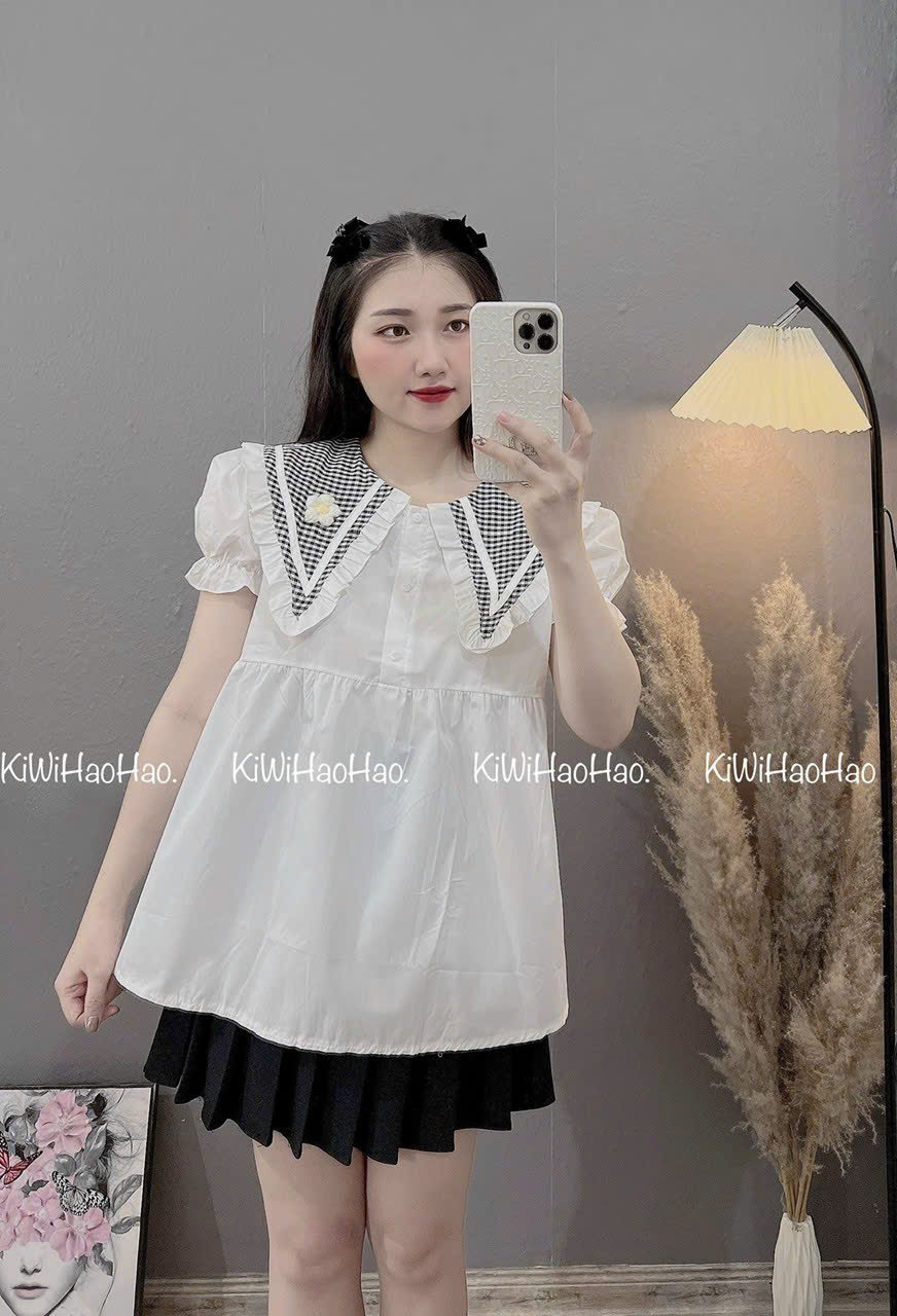 [FREESHIPMAX] Áo Bầu cotton cao cấp🌸Chất cotton 100% thấm hút mồ hôi🌸áo bầu mùa hè♥️hàng siêu đẹp♦️ảnh thật tự chụp♦️🔸freesize 45-68kg