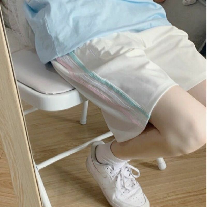 Quần Đùi Short Sọc Unisex Ulzzang