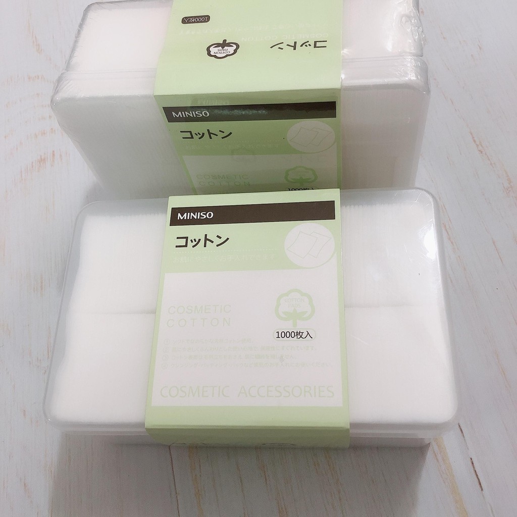 Bông Tẩy Trang Miniso 475 Miếng