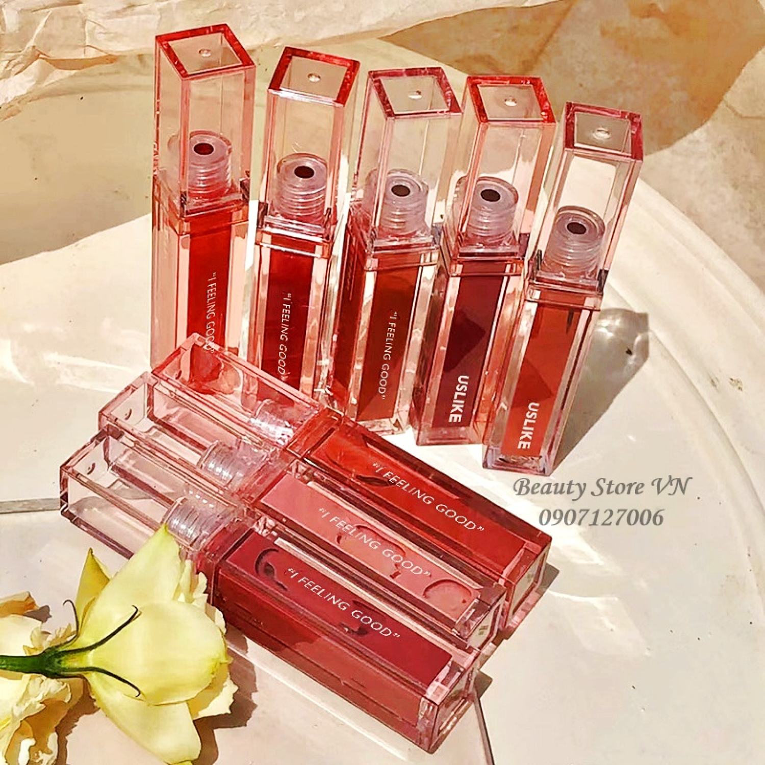 [FREESHIP💋] Son Bóng Gương Dupe Amuse Dew Tint