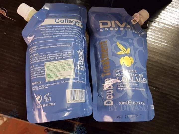 Hấp phục hồi Diva Collagen 500ml