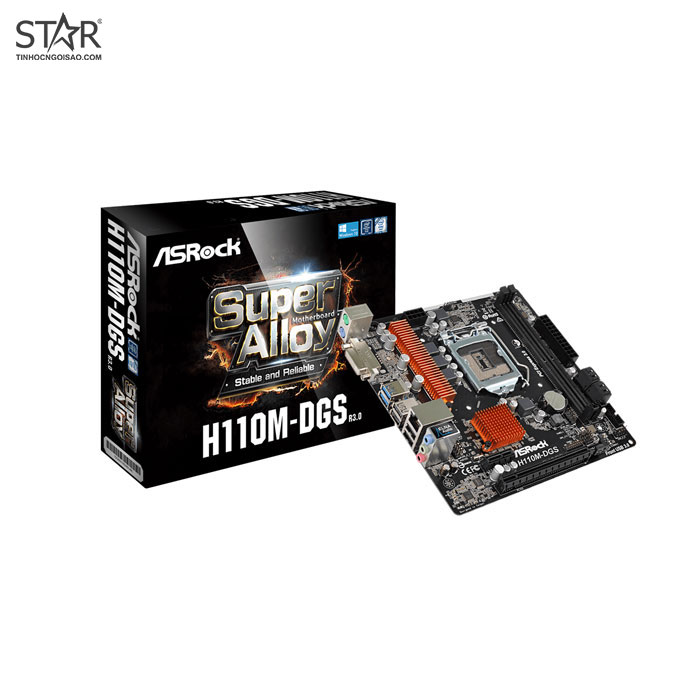 Mainboard Asrock H110M-DGS R3.0