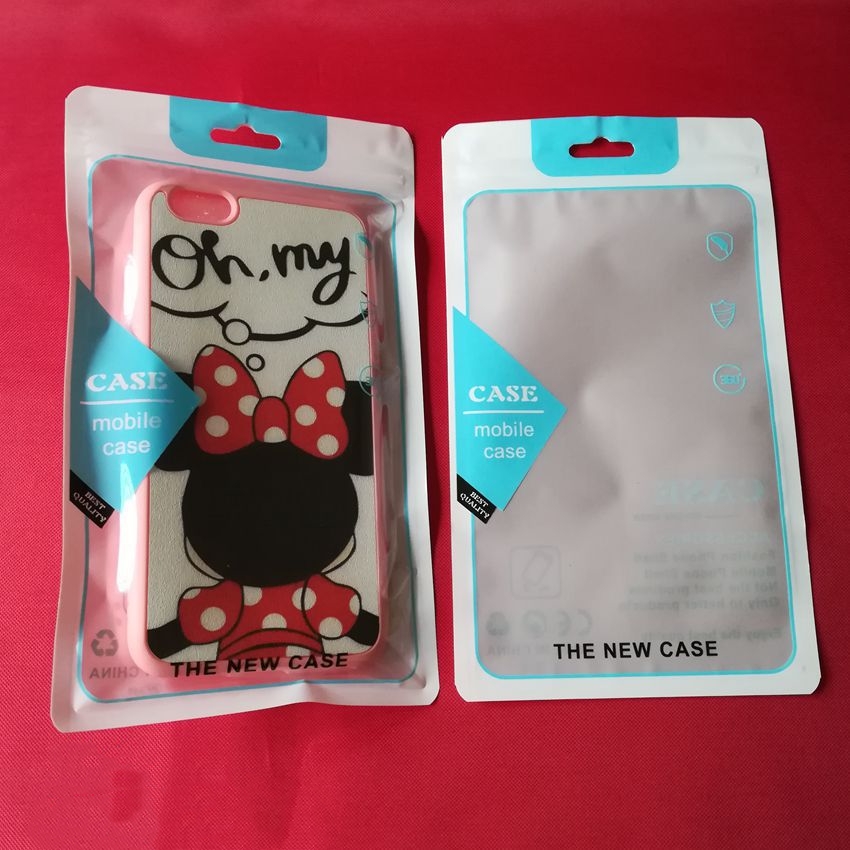 Túi zip đựng ốp điện thoại có 3 màu ( set 50/100 túi )