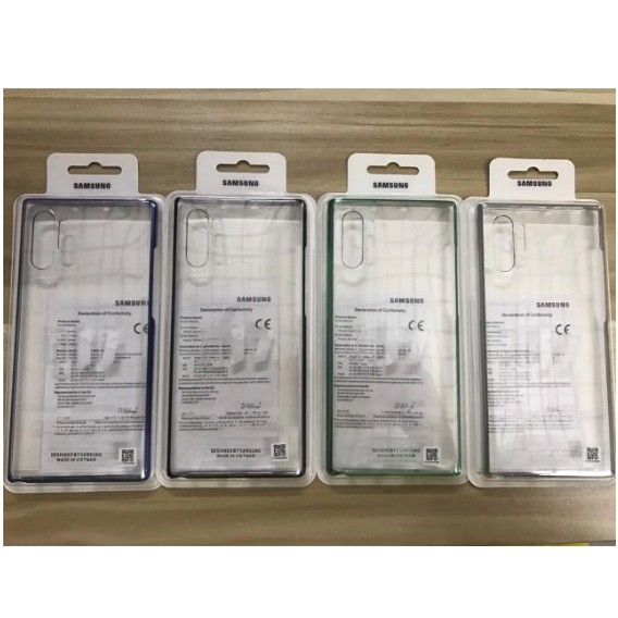 Ốp lưng clear cover cho samsung galaxy Note 10/ Note 10 Plus Hãng