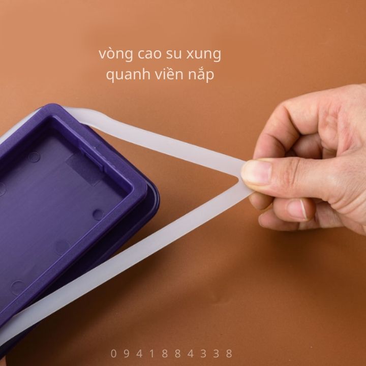 Hộp Đựng Cafe, Bột, Hạt Loại 1L Kèm Thìa