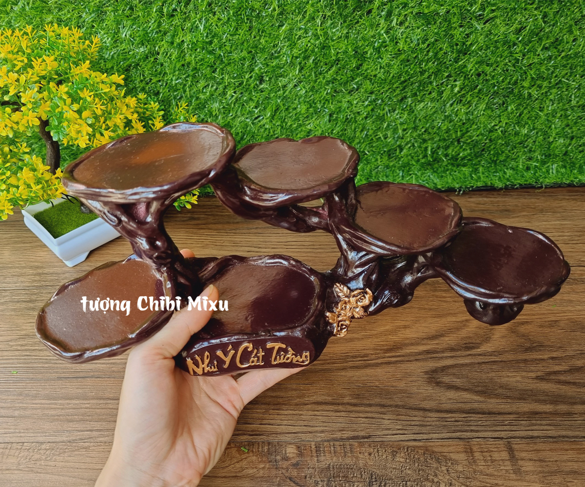[HCM]Chân đế ngang 6 ô Như Ý Cát Tường