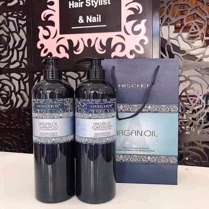 Bộ Combo Cặp Dầu Gội Đầu ( Dầu Xả ) HISCHER - DƯỠNG TÓC VÀ PHỤC HỒI TÓC [ SIÊU ĐẸP SIÊU CHẤT ]❤❤❤❤❤❤