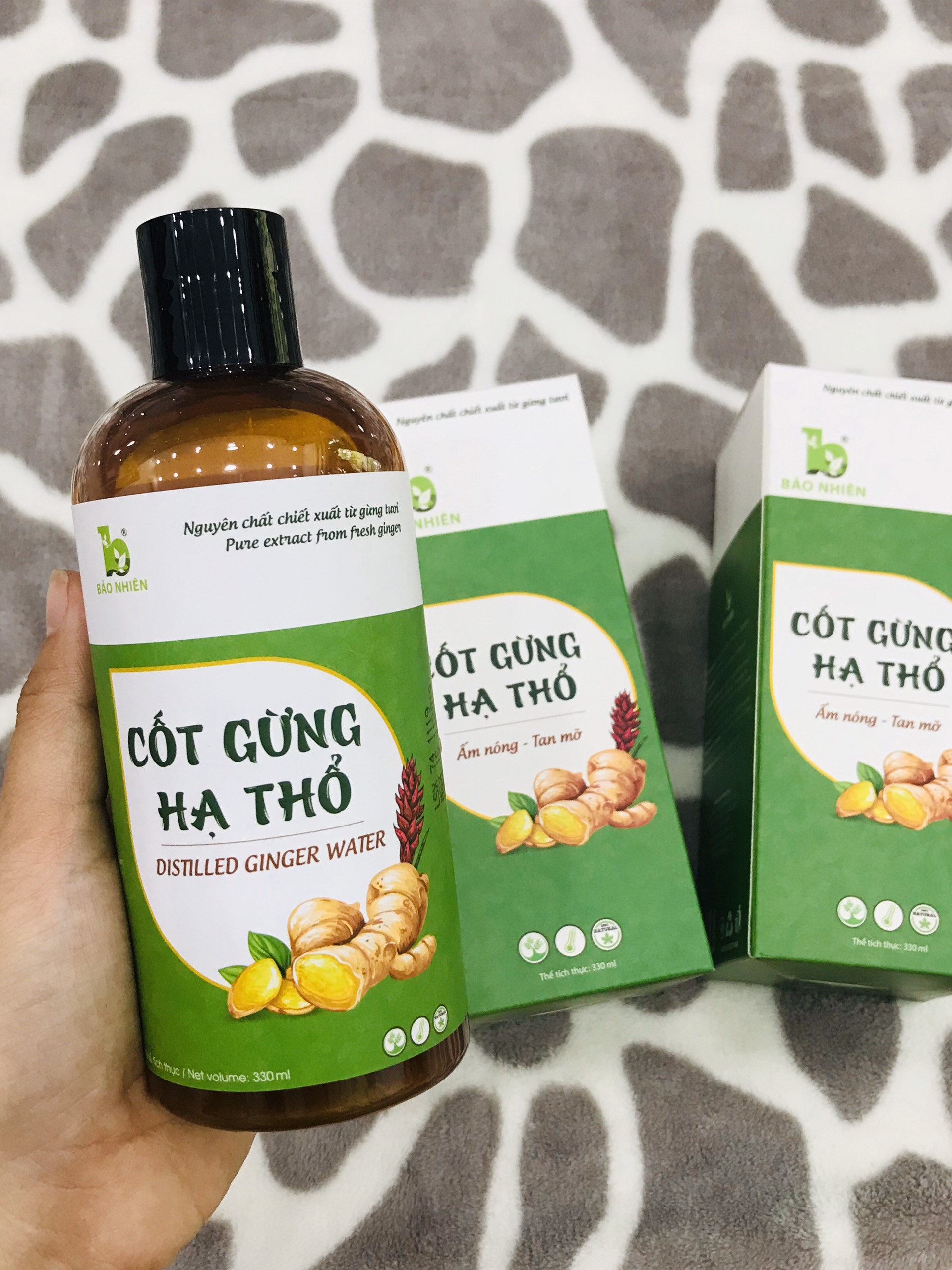 [HCM]Cốt gừng hạ thổ Bảo Nhiên