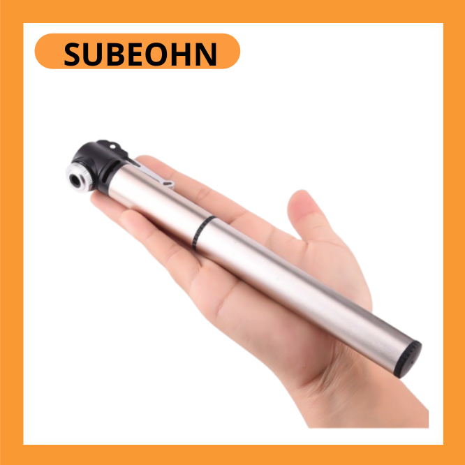 Bơm Mini cầm tay bơm xe đạp mini hợp kim nhôm treo khung 120PSI