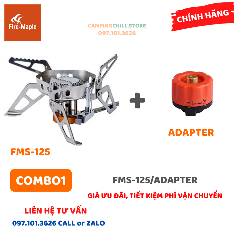 BẾP GA DÃ NGOẠI GẤP GỌN FIRE MAPLE FMS-125